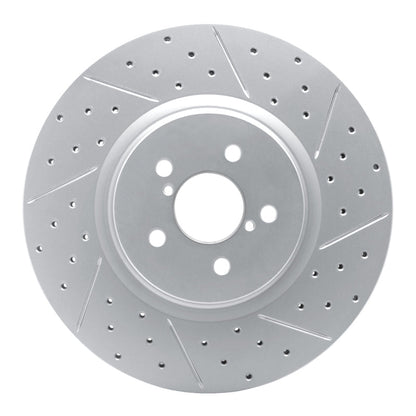 DFC Geoperformance Front Right Drilled & Slotted Rotor for Subaru Forester 2005 - 2018 | dfc830 - 13018R - JDMuscleSPK997333