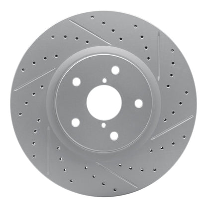 DFC Geoperformance Front Right Drilled & Slotted Rotor for Subaru Outback 2006 - 2021 | dfc830 - 13035R - JDMuscleSPK997358