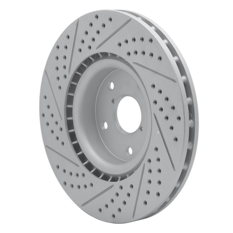 DFC Geoperformance Front Right Drilled & Slotted Rotor for Subaru WRX 2005 - 2020 | dfc830 - 13016R - JDMuscleSPK997329