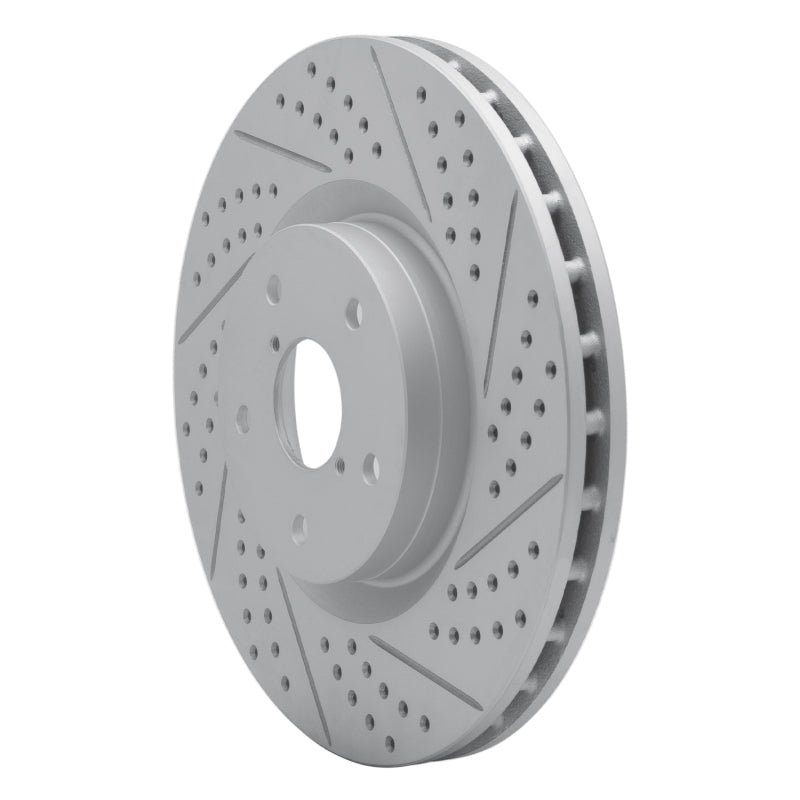 DFC Geoperformance Front Right Drilled & Slotted Rotor for Subaru WRX 2005 - 2020 | dfc830 - 13016R - JDMuscleSPK997329