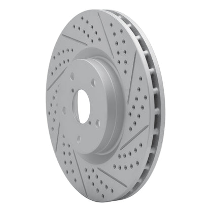 DFC Geoperformance Front Right Drilled & Slotted Rotor for Subaru WRX 2005 - 2020 | dfc830 - 13016R - JDMuscleSPK997329