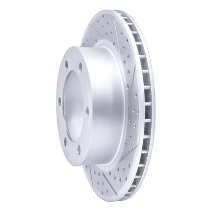 DFC Geoperformance Front Right Drilled & Slotted Rotor for Toyota 4Runner 1995 - 2004 - Part Number DFC830 - 76121R | dfc830 - 76121R - JDMuscleSPK992375