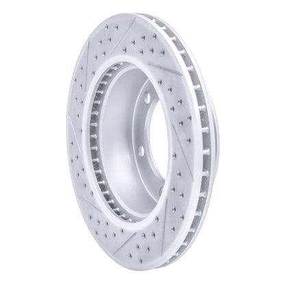 DFC Geoperformance Front Right Drilled & Slotted Rotor for Toyota 4Runner 1995 - 2004 - Part Number DFC830 - 76121R | dfc830 - 76121R - JDMuscleSPK992375