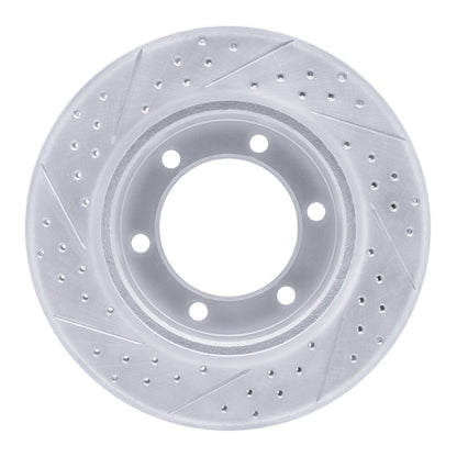 DFC Geoperformance Front Right Drilled & Slotted Rotor for Toyota 4Runner 1995 - 2004 - Part Number DFC830 - 76121R | dfc830 - 76121R - JDMuscleSPK992375