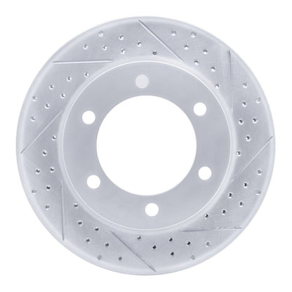DFC Geoperformance Front Right Drilled & Slotted Rotor for Toyota 4Runner 1995 - 2004 - Part Number DFC830 - 76121R | dfc830 - 76121R - JDMuscleSPK992375