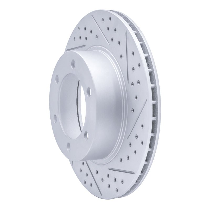 DFC Geoperformance Front Right Drilled & Slotted Rotor for Toyota 4Runner 1995 - 2004 - Part Number DFC830 - 76123R | dfc830 - 76123R - JDMuscleSPK999863