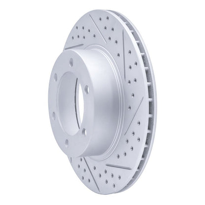 DFC Geoperformance Front Right Drilled & Slotted Rotor for Toyota 4Runner 1995 - 2004 - Part Number DFC830 - 76123R | dfc830 - 76123R - JDMuscleSPK999863