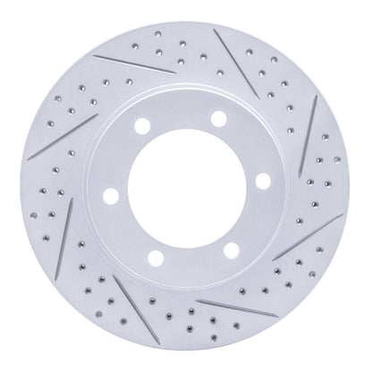 DFC Geoperformance Front Right Drilled & Slotted Rotor for Toyota 4Runner 1995 - 2004 - Part Number DFC830 - 76123R | dfc830 - 76123R - JDMuscleSPK999863