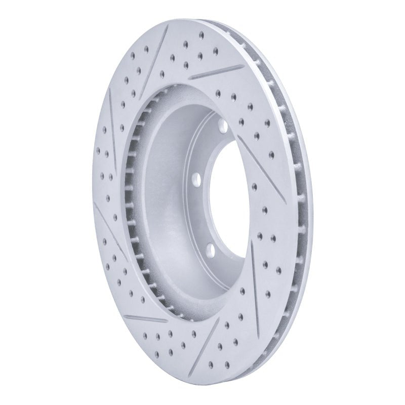 DFC Geoperformance Front Right Drilled & Slotted Rotor for Toyota 4Runner 1995 - 2004 - Part Number DFC830 - 76123R | dfc830 - 76123R - JDMuscleSPK999863