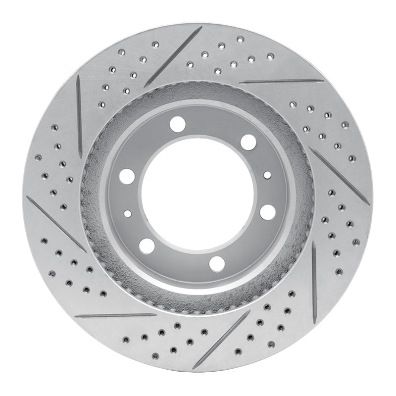 DFC Geoperformance Front Right Drilled & Slotted Rotor for Toyota 4Runner (2019 - 2023) – Part Number DFC830 - 76128R | dfc830 - 76128R - JDMuscleSPK992379