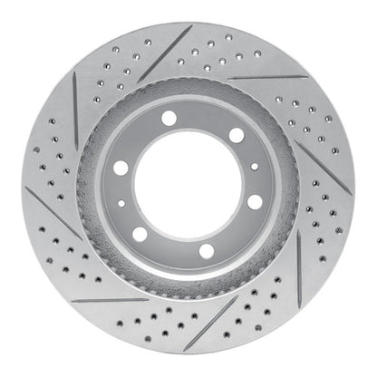 DFC Geoperformance Front Right Drilled & Slotted Rotor for Toyota 4Runner (2019 - 2023) – Part Number DFC830 - 76128R | dfc830 - 76128R - JDMuscleSPK992379