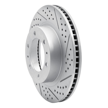 DFC Geoperformance Front Right Drilled & Slotted Rotor for Toyota 4Runner (2019 - 2023) – Part Number DFC830 - 76128R | dfc830 - 76128R - JDMuscleSPK992379