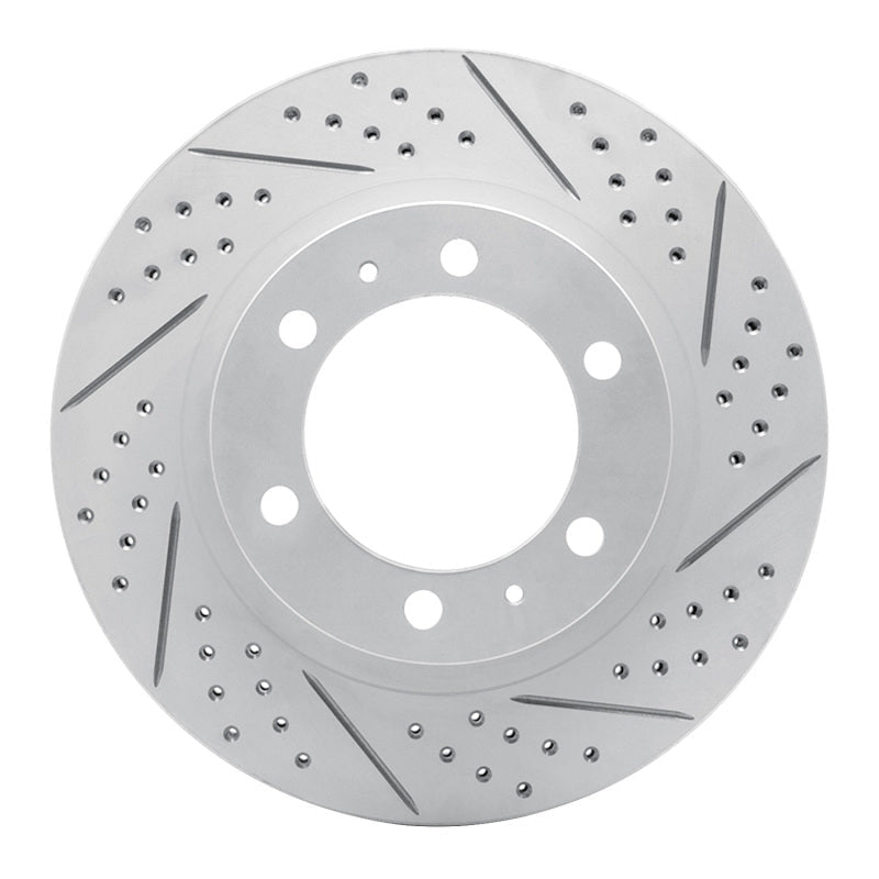 DFC Geoperformance Front Right Drilled & Slotted Rotor for Toyota 4Runner (2019 - 2023) – Part Number DFC830 - 76128R | dfc830 - 76128R - JDMuscleSPK992379