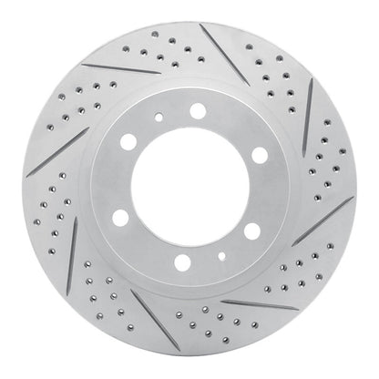 DFC Geoperformance Front Right Drilled & Slotted Rotor for Toyota 4Runner (2019 - 2023) – Part Number DFC830 - 76128R | dfc830 - 76128R - JDMuscleSPK992379