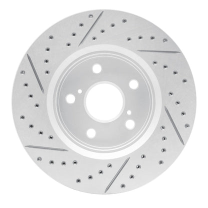 DFC Geoperformance Front Right Drilled & Slotted Rotor for Toyota C - HR (2018 - 2022) | dfc830 - 76153R - JDMuscleSPK999912