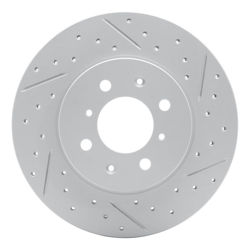 DFC Geoperformance Front Right Drilled & Slotted Rotor for Toyota Echo (2000 - 2005) | dfc830 - 76072R - JDMuscleSPK999816