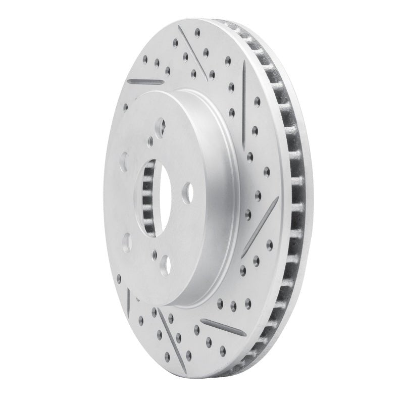 DFC Geoperformance Front Right Drilled & Slotted Rotor for Toyota Prius Prime (2016 - 2022) - Part Number DF830 - 76151R | dfc830 - 76151R - JDMuscleSPK999908