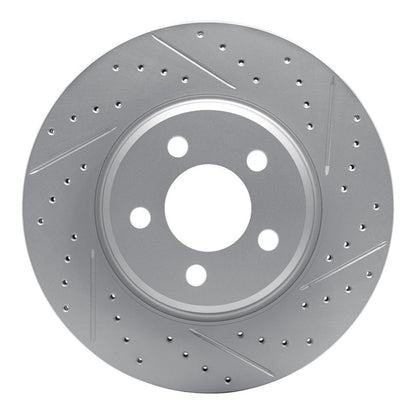 DFC Geoperformance Front Right Drilled & Slotted Rotor for Toyota Tacoma 2005 - 2015 | dfc830 - 76133R - JDMuscleSPK999877