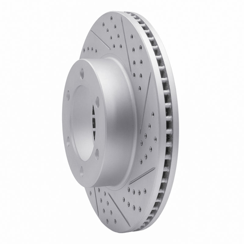 DFC Geoperformance Front Right Drilled & Slotted Rotor for Toyota Tundra (2000 - 2007) - Part No. DFC830 - 76124R | dfc830 - 76124R - JDMuscleSPK992377