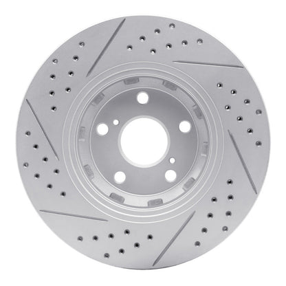 DFC Geoperformance Front Right Drilled & Slotted Rotor for Toyota Venza 2009 - 2015 – Part Number DFC830 - 76085R | dfc830 - 76085R - JDMuscleSPK999836