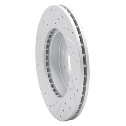 DFC Geoperformance Front Right Drilled & Slotted Rotor for Toyota Yaris 2012 - 2018 | dfc830 - 76088R - JDMuscleSPK999842