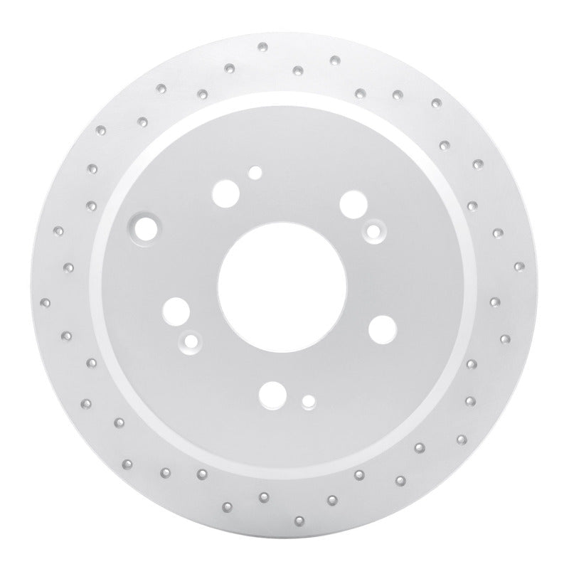 DFC Geoperformance Rear Left Drilled Brake Rotor for Honda Odyssey 2005 - 2010 | dfc820 - 59050L - JDMuscleSPK996102
