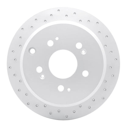 DFC Geoperformance Rear Left Drilled Brake Rotor for Honda Odyssey 2005 - 2010 | dfc820 - 59050L - JDMuscleSPK996102