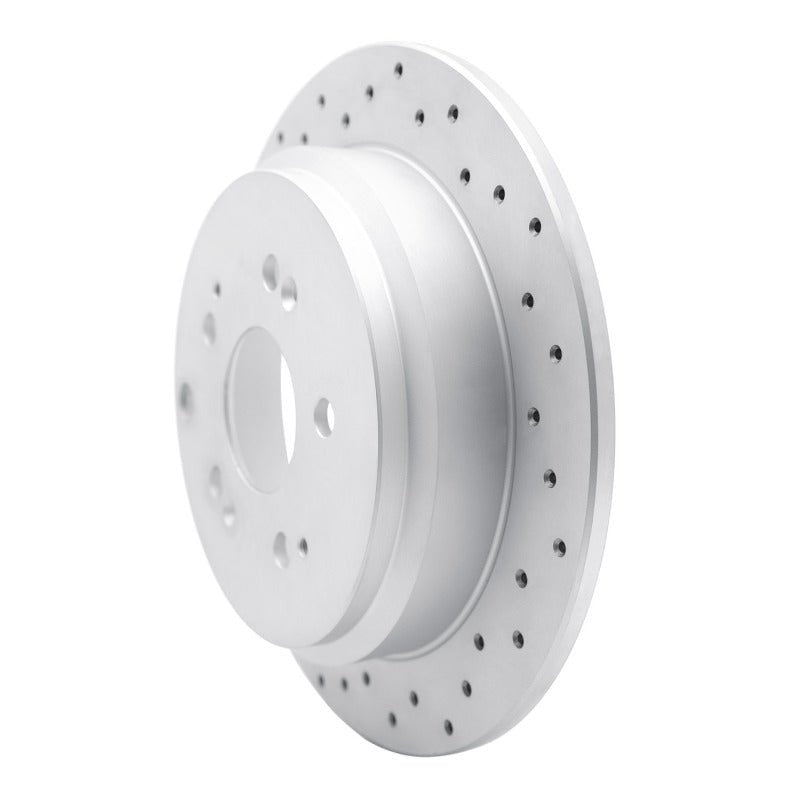 DFC Geoperformance Rear Left Drilled Brake Rotor for Honda Odyssey 2005 - 2010 | dfc820 - 59050L - JDMuscleSPK996102