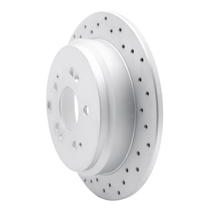 DFC Geoperformance Rear Left Drilled Brake Rotor for Honda Odyssey 2005 - 2010 | dfc820 - 59050L - JDMuscleSPK996102