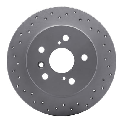 DFC Geoperformance Rear Left Drilled Rotor for Toyota Avalon 2000 - 2004 | dfc820 - 76071L - JDMuscleSPK996797