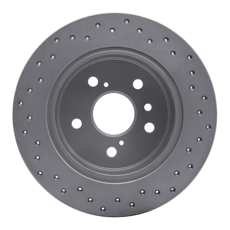 DFC Geoperformance Rear Left Drilled Rotor for Toyota Avalon 2000 - 2004 | dfc820 - 76071L - JDMuscleSPK996797