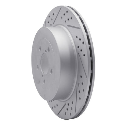 DFC Geoperformance Rear Left Drilled & Slotted Rotor for 2003 - 2004 Subaru Impreza | dfc830 - 13015L - JDMuscleSPK997326