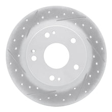 DFC Geoperformance Rear Left Drilled & Slotted Rotor for Honda Civic 2016 - 2025 Sedan | dfc830 - 59059L - JDMuscleSPK992305