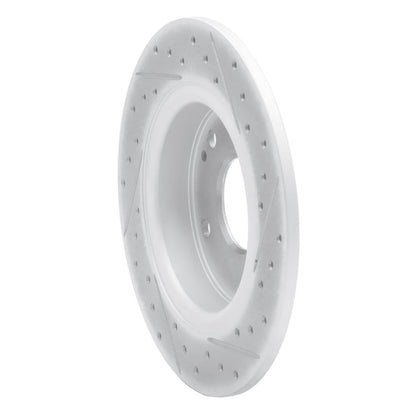 DFC Geoperformance Rear Left Drilled & Slotted Rotor for Honda Civic 2016 - 2025 Sedan | dfc830 - 59059L - JDMuscleSPK992305
