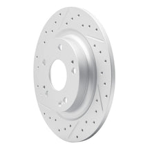 DFC Geoperformance Rear Left Drilled & Slotted Rotor for Honda Civic Coupe 2017 - 2020 | dfc830 - 59068L - JDMuscleSPK999083