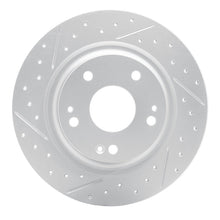 DFC Geoperformance Rear Left Drilled & Slotted Rotor for Honda Civic Coupe 2017 - 2020 | dfc830 - 59068L - JDMuscleSPK999083