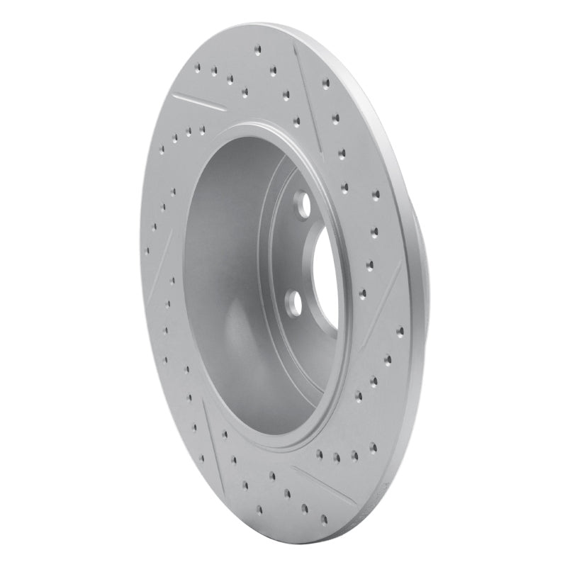 DFC Geoperformance Rear Left Drilled & Slotted Rotor for Honda Odyssey 2002 - 2004 | dfc830 - 59047L - JDMuscleSPK999055