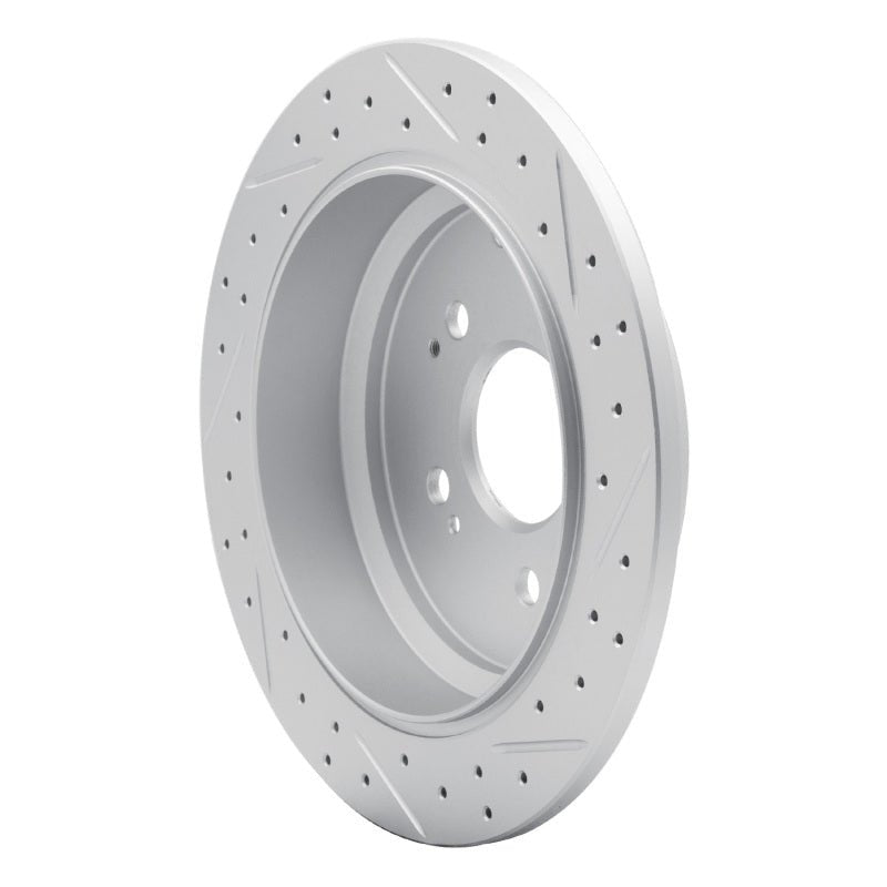 DFC Geoperformance Rear Left Drilled & Slotted Rotor for Honda Odyssey 2005 - 2010 | dfc830 - 59050L - JDMuscleSPK999059