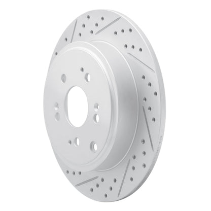 DFC Geoperformance Rear Left Drilled & Slotted Rotor for Honda Ridgeline 2006 - 2014 | dfc830 - 59052L - JDMuscleSPK999063