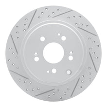 DFC Geoperformance Rear Left Drilled & Slotted Rotor for Honda Ridgeline 2006 - 2014 | dfc830 - 59052L - JDMuscleSPK999063