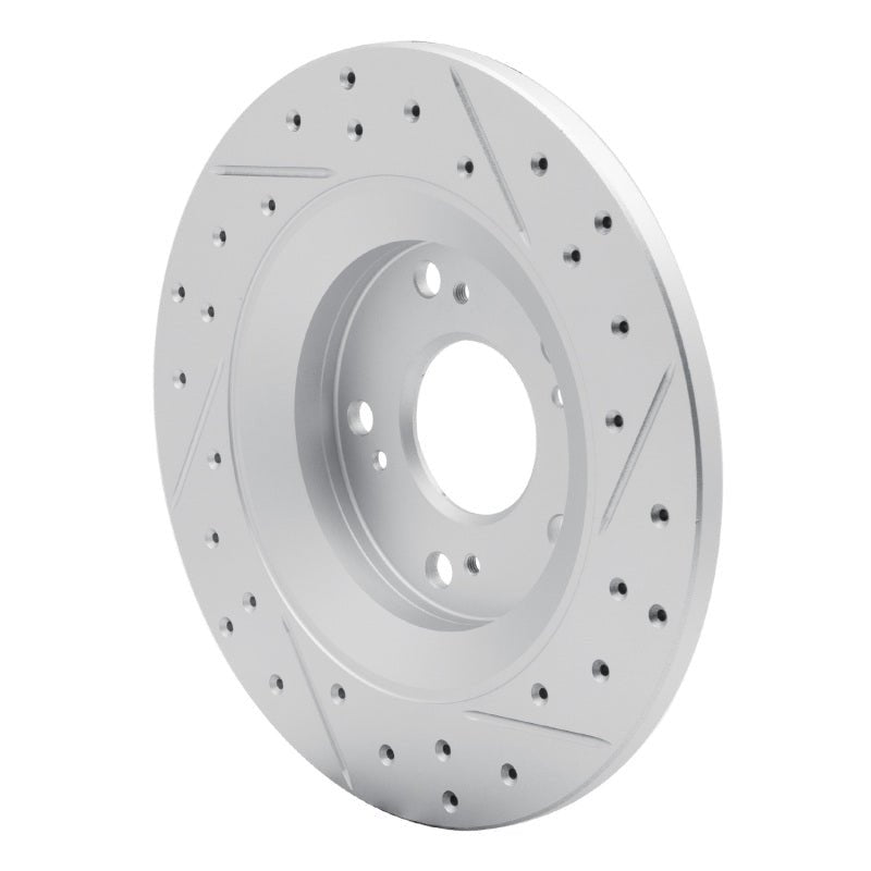 DFC Geoperformance Rear Left Drilled & Slotted Rotor for Honda S2000 (2000 - 2009) | dfc830 - 59028L - JDMuscleSPK992290