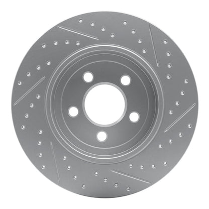 DFC Geoperformance Rear Left Drilled & Slotted Rotor for Subaru Baja 2000 - 2006 | dfc830 - 13032L - JDMuscleSPK997352