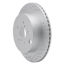 DFC Geoperformance Rear Left Drilled & Slotted Rotor for Subaru Forester 2014 - 2018 | dfc830 - 13027L - JDMuscleSPK997348