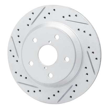 DFC Geoperformance Rear Left Drilled & Slotted Rotor for Subaru Forester 2019 - 2026 - Part Number DFC830 - 13046L | dfc830 - 13046L - JDMuscleSPK997373