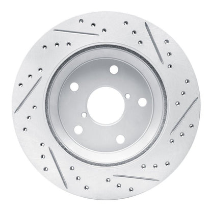DFC Geoperformance Rear Left Drilled & Slotted Rotor for Subaru Forester 2019 - 2026 - Part Number DFC830 - 13046L | dfc830 - 13046L - JDMuscleSPK997373