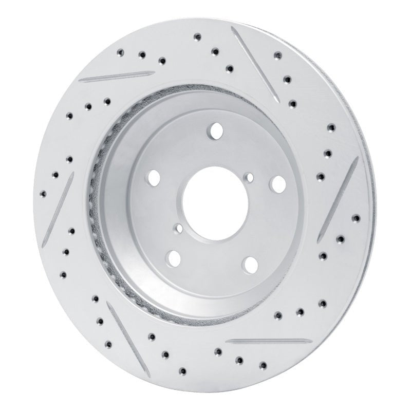 DFC Geoperformance Rear Left Drilled & Slotted Rotor for Subaru Forester 2019 - 2026 - Part Number DFC830 - 13046L | dfc830 - 13046L - JDMuscleSPK997373