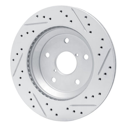 DFC Geoperformance Rear Left Drilled & Slotted Rotor for Subaru Forester 2019 - 2026 - Part Number DFC830 - 13046L | dfc830 - 13046L - JDMuscleSPK997373