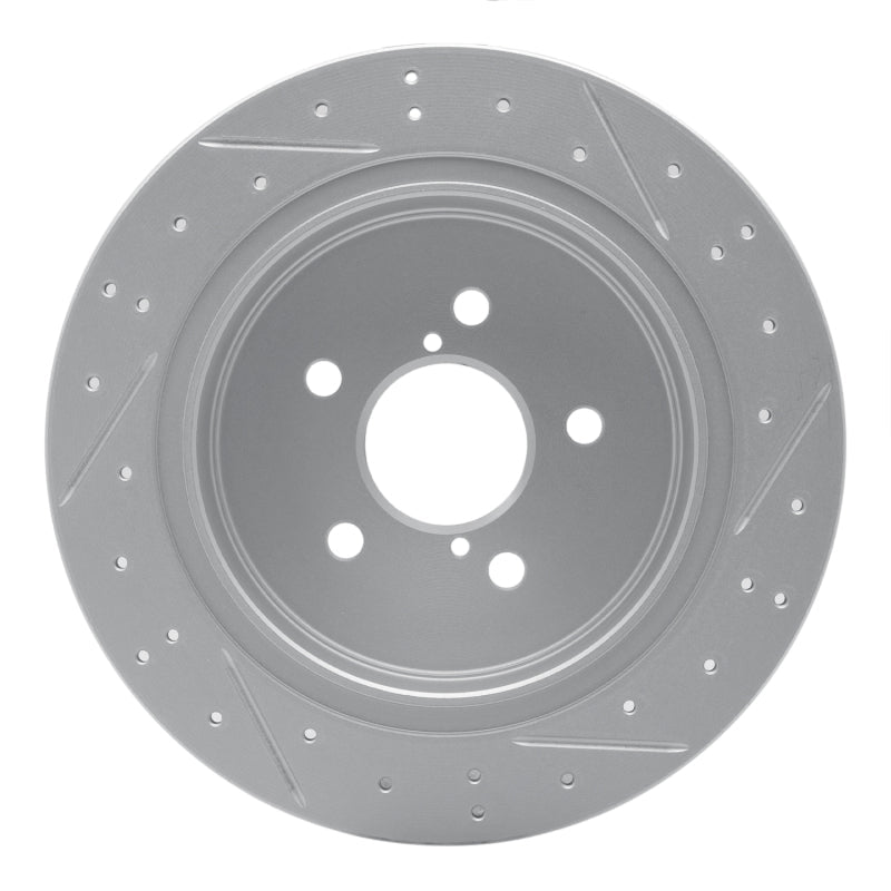 DFC Geoperformance Rear Left Drilled & Slotted Rotor for Subaru Legacy 2005 - 2009 | dfc830 - 13020L - JDMuscleSPK997336