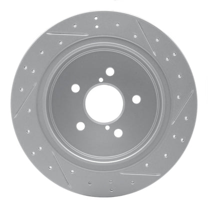 DFC Geoperformance Rear Left Drilled & Slotted Rotor for Subaru Legacy 2005 - 2009 | dfc830 - 13020L - JDMuscleSPK997336