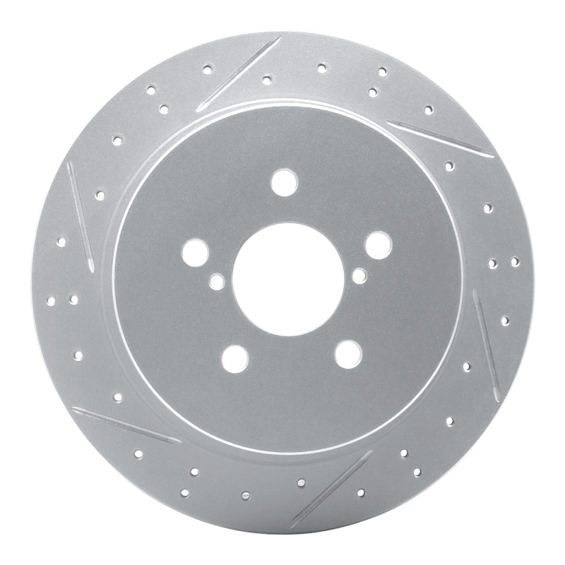 DFC Geoperformance Rear Left Drilled & Slotted Rotor for Subaru Legacy 2005 - 2009 | dfc830 - 13020L - JDMuscleSPK997336